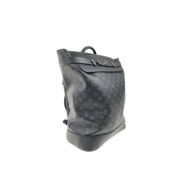 Louis Vuitton Monogram Eclipse Steamer Backpack Rucksack Bag - Picture 3 of 10